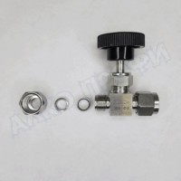 Кран игольчатый обжимной 8мм