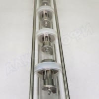 Колпачковая колонна (флейта) 1,5" нержавеющая 6 этажей