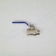 Кран шаровый латунный 1/2"