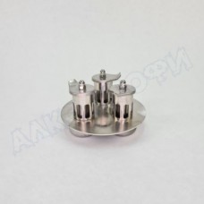 Тарелка 4" для колпачковой колонны нержавеющая