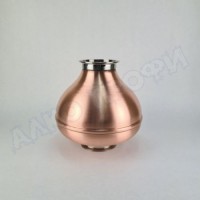 Шлем медный 4" - 4" 9л