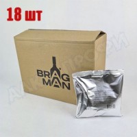 Дрожжи Bragman "Industrial 200L" коробка 18 штук